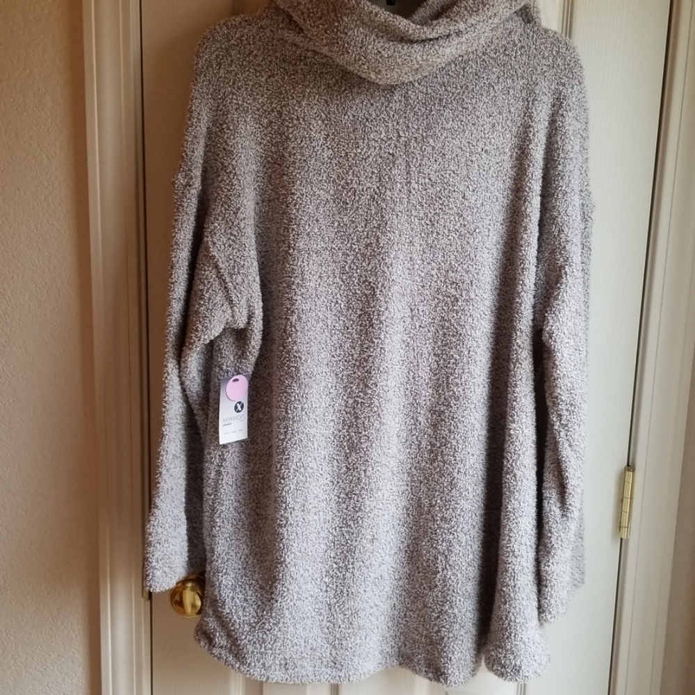 NWT XERSION COZY COWL NECK SWEATER